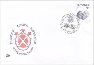 FILATELISTIČNO SREČANJE CODROIPO - LJUBLJANA - PORDENONE